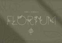 Florium Font - Featured Image