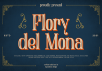 Flory Del Mona Font - Featured Image
