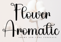 Flower Aromatic Font - Featured Image