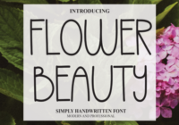 Flower Beauty Font - Featured Image