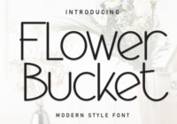 Flower Bucket Font Font - Featured Image