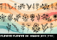 Flower Flower Font - Featured Image