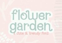 Flower Garden Font - Featured Image