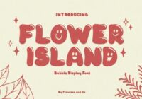 Flower Island Font - Featured Image