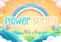 Flower Spring Font - Featured Image
