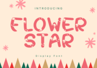 Flower Star Font - Featured Image