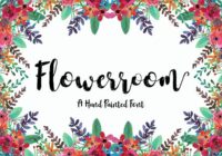 Flowerroom Font - Featured Image