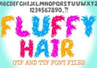 Fluffy Hair Font - Featured Image
