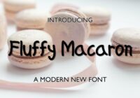 Fluffy Macaron Font - Featured Image