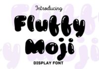 Fluffy Moji Font - Featured Image