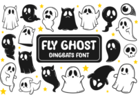 Fly Ghost Font - Featured Image
