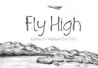 Fly High Font - Featured Image