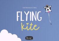 Flying Kite Font - Featured Image