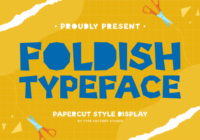 Foldish Font - Featured Image