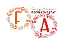 Foliage Autumn Font - Featured Image