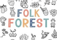 Folk Forest Font - Featured Image