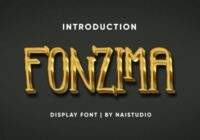 Fonzima Font - Featured Image