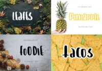 Foodie Font - Featured Image