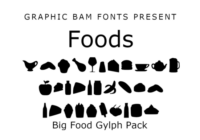 Foods Font - Featured Image