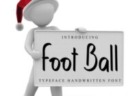 Foot Ball Font - Featured Image