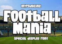 Football Mania Font - Featured Image