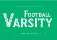 Football Varsity Font - Featured Image