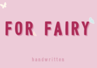 For Fairy Font - Featured Image