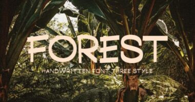 Forest Font - Featured Image