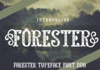 Forester Font - Featured Image