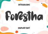 Forestha Font - Featured Image