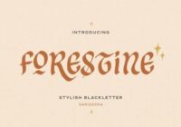 Forestine Font - Featured Image