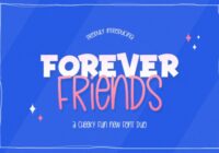 Forever Friends Duo Font - Featured Image