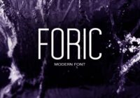 Foric Font - Featured Image