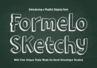 Formelo Sketchy Font - Featured Image