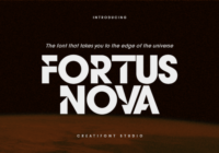 Fortusnova Font - Featured Image