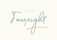 Foureight Font - Featured Image