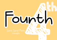 Fourth Font - Featured Image