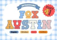 Fox Austin Font - Featured Image