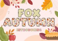 Fox Autumn Font - Featured Image