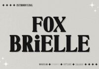 Fox Brielle Font - Featured Image