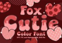 Fox Cutie Font - Featured Image