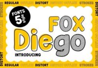 Fox Diego Font - Featured Image