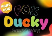 Fox Ducky Font - Featured Image