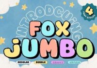 Fox Jumbo Font - Featured Image