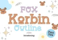 Fox Korbin Font - Featured Image