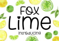 Fox Lime Font - Featured Image