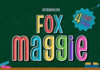 Fox Maggie Font - Featured Image
