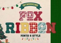 Fox Ribbon Font - Featured Image