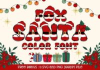 Fox Santa Font - Featured Image
