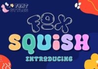 Fox Squish Font - Featured Image